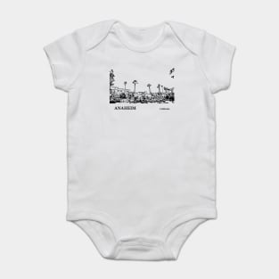 Anaheim California Baby Bodysuit